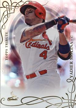 2015 Topps Tribute #3 Yadier Molina Front