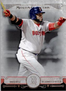 2015 Topps Museum Collection #1 David Ortiz Front