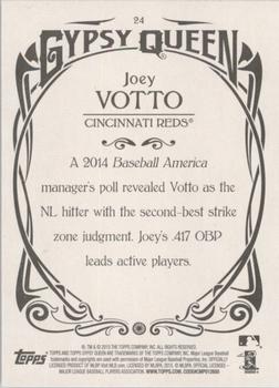 2015 Topps Gypsy Queen #24 Joey Votto Back