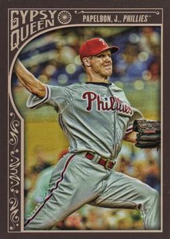 2015 Topps Gypsy Queen #136 Jonathan Papelbon Front