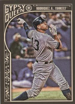 2015 Topps Gypsy Queen #345 Alex Rodriguez Front