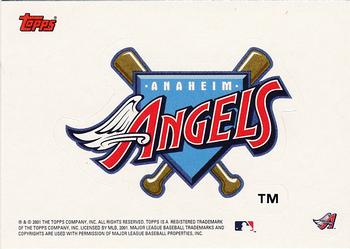 2002 Topps - Team Logo Stickers #NNO Anaheim Angels Front