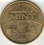 1997 Pinnacle Mint Collection - Coins Brass #27 Barry Larkin Back