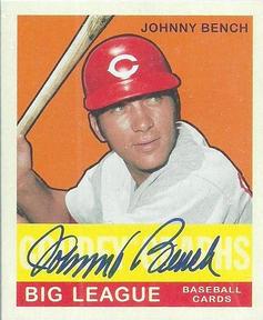 2007 Upper Deck Goudey - Goudey Graphs #GG-BE Johnny Bench Front