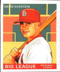 2007 Upper Deck Goudey - Red Backs #157 David Eckstein Front