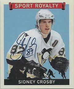 2007 Upper Deck Goudey - Sport Royalty Autographs #SR-SC Sidney Crosby Front