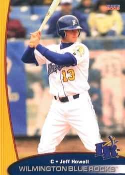 2008 Choice Wilmington Blue Rocks #13 Jeff Howell Front