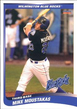 2009 Choice Wilmington Blue Rocks #1 Mike Moustakas Front