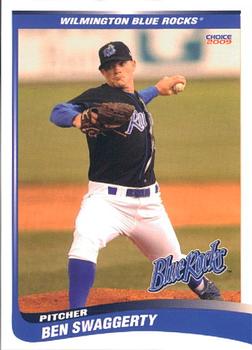 2009 Choice Wilmington Blue Rocks #24 Ben Swaggerty Front