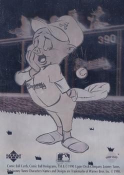 1990 Upper Deck Comic Ball - Holograms #NNO Porky Pig Front