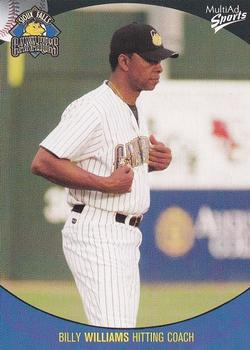 2003 MultiAd Sioux Falls Canaries #2 Billy Williams Front