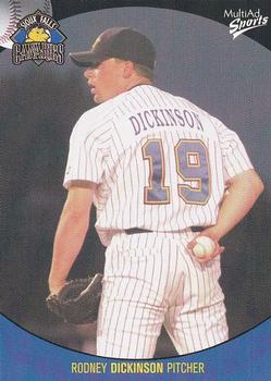 2003 MultiAd Sioux Falls Canaries #5 Rodney Dickinson Front