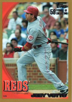 2010 Topps - Gold #48 Joey Votto Front