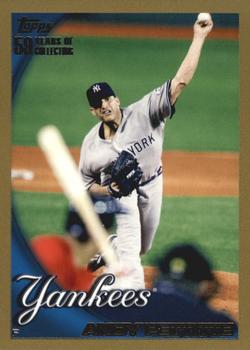 2010 Topps - Gold #56 Andy Pettitte Front