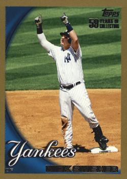 2010 Topps - Gold #65 Nick Swisher Front