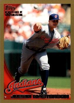 2010 Topps - Gold #109 Justin Masterson Front