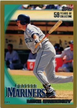 2010 Topps - Gold #157 Mike Sweeney Front