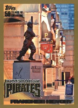 2010 Topps - Gold #169 Pittsburgh Pirates Front