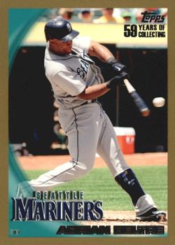 2010 Topps - Gold #189 Adrian Beltre Front