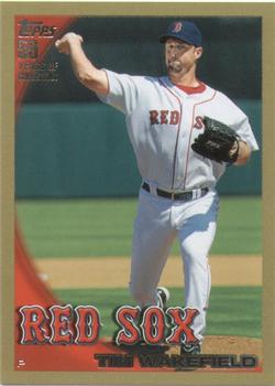 2010 Topps - Gold #208 Tim Wakefield Front