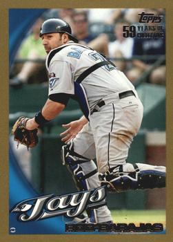 2010 Topps - Gold #224 Rod Barajas Front