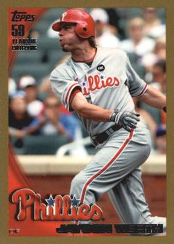2010 Topps - Gold #334 Jayson Werth Front
