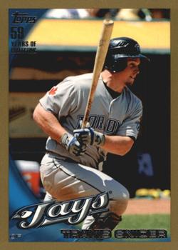 2010 Topps - Gold #362 Travis Snider Front