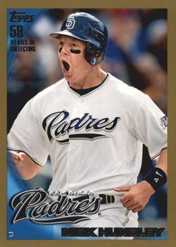 2010 Topps - Gold #371 Nick Hundley Front