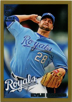 2010 Topps - Gold #382 Kyle Davies Front
