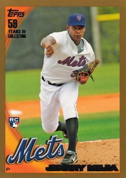 2010 Topps - Gold #395 Jenrry Mejia Front