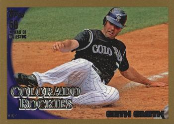 2010 Topps - Gold #429 Seth Smith Front