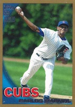 2010 Topps - Gold #463 Carlos Marmol Front