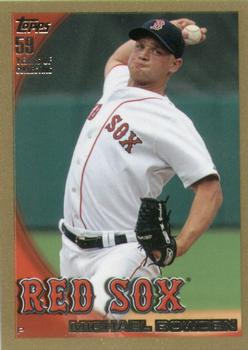 2010 Topps - Gold #499 Michael Bowden Front