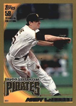 2010 Topps - Gold #594 Andy LaRoche Front