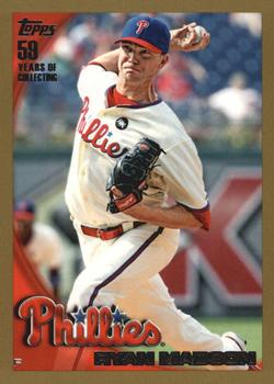 2010 Topps - Gold #655 Ryan Madson Front