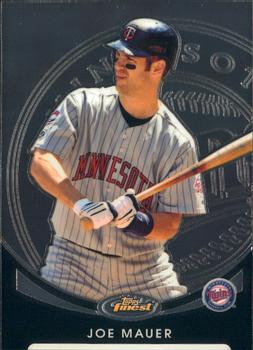 2010 Finest #27 Joe Mauer Front