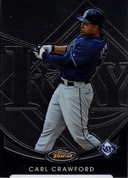 2010 Finest #90 Carl Crawford Front