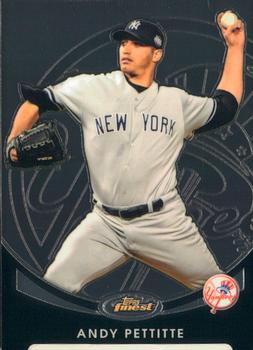 2010 Finest #125 Andy Pettitte Front