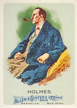 2010 Topps Allen & Ginter #110 Sherlock Holmes Front