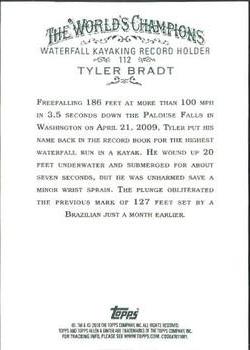 2010 Topps Allen & Ginter #112 Tyler Bradt Back