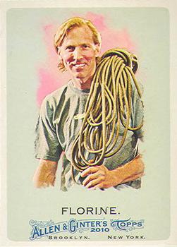 2010 Topps Allen & Ginter #128 Hans Florine Front