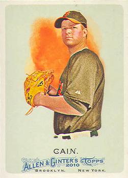 2010 Topps Allen & Ginter #141 Matt Cain Front