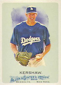 2010 Topps Allen & Ginter #275 Clayton Kershaw Front