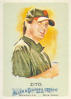 2010 Topps Allen & Ginter #296 Barry Zito Front