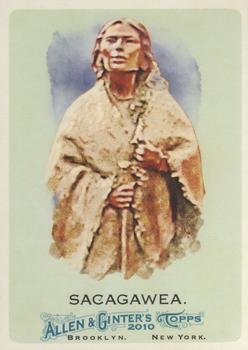 2010 Topps Allen & Ginter #20 Sacagawea Front