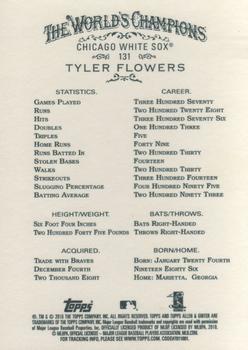 2010 Topps Allen & Ginter #131 Tyler Flowers Back