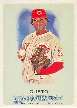 2010 Topps Allen & Ginter #98 Johnny Cueto Front