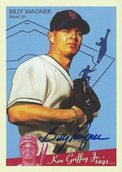 2008 Upper Deck Goudey - Autographs #GG-BW Billy Wagner Front
