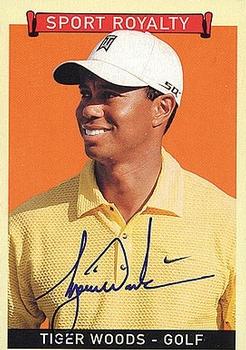 2008 Upper Deck Goudey - Sport Royalty Autographs #GSR-TW Tiger Woods Front