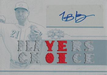 2014 Topps Triple Threads - Relic Autographs Printing Plates Cyan #TTAR-TF3 Todd Frazier Front